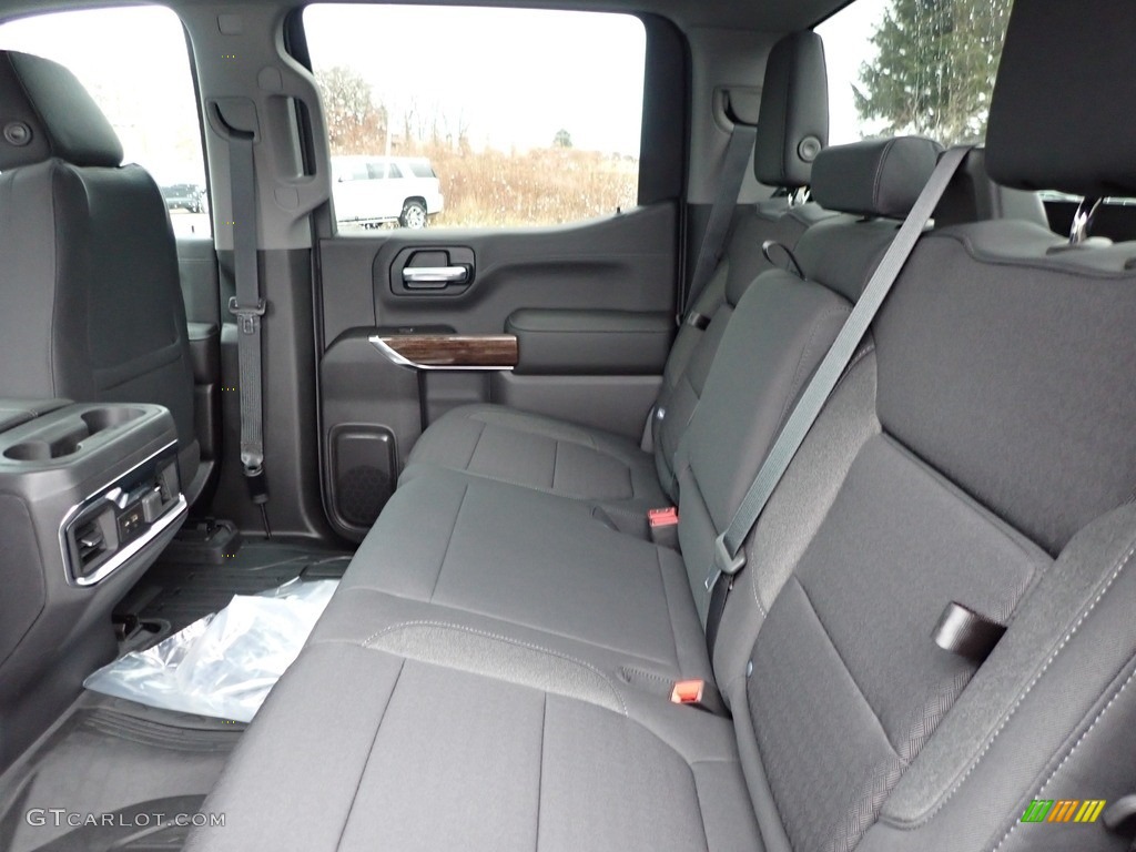 Jet Black Interior 2020 GMC Sierra 1500 Elevation Crew Cab 4WD Photo #136271606