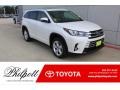 Blizzard Pearl White 2019 Toyota Highlander Limited