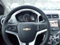 2020 Chevrolet Sonic Jet Black/Dark Titanium Interior Steering Wheel Photo
