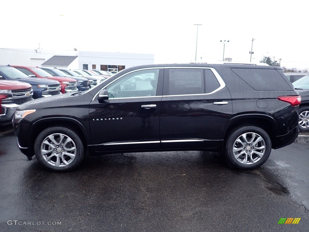 Mosaic Black Metallic 2020 Chevrolet Traverse Premier AWD Exterior Photo #136273277
