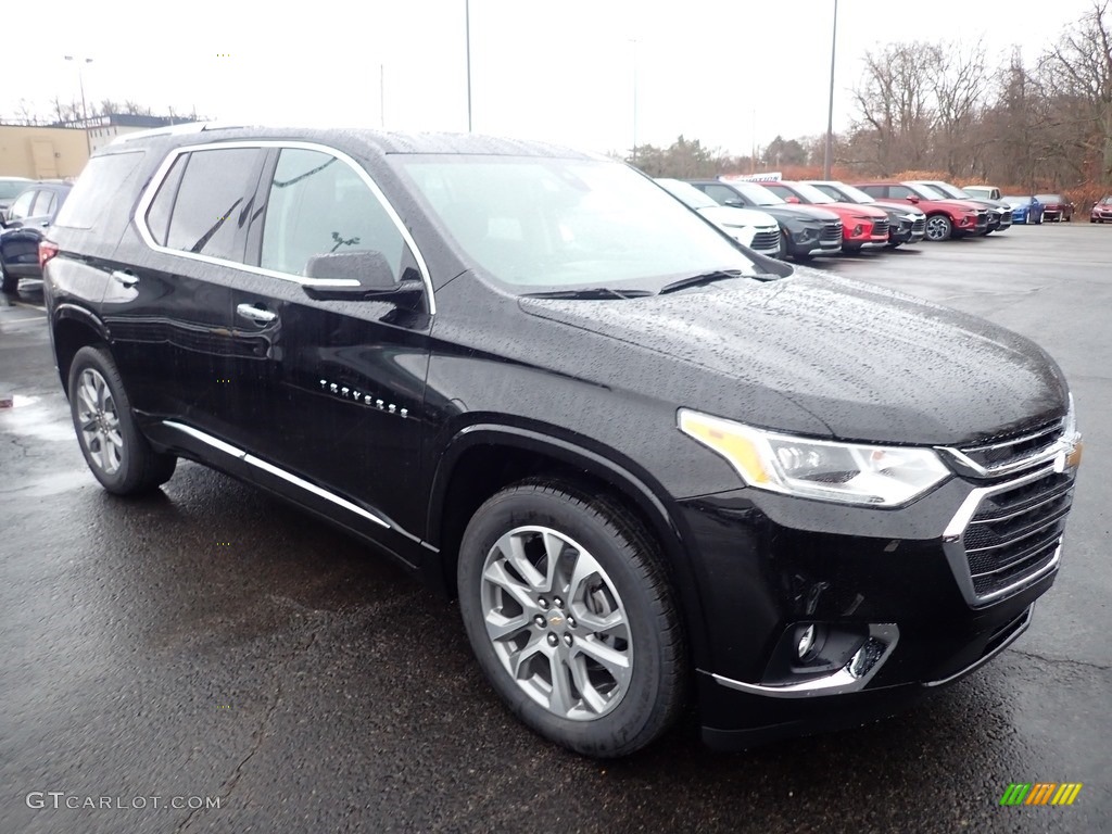 Mosaic Black Metallic 2020 Chevrolet Traverse Premier AWD Exterior Photo #136273424
