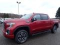 Front 3/4 View of 2020 Sierra 1500 AT4 Crew Cab 4WD