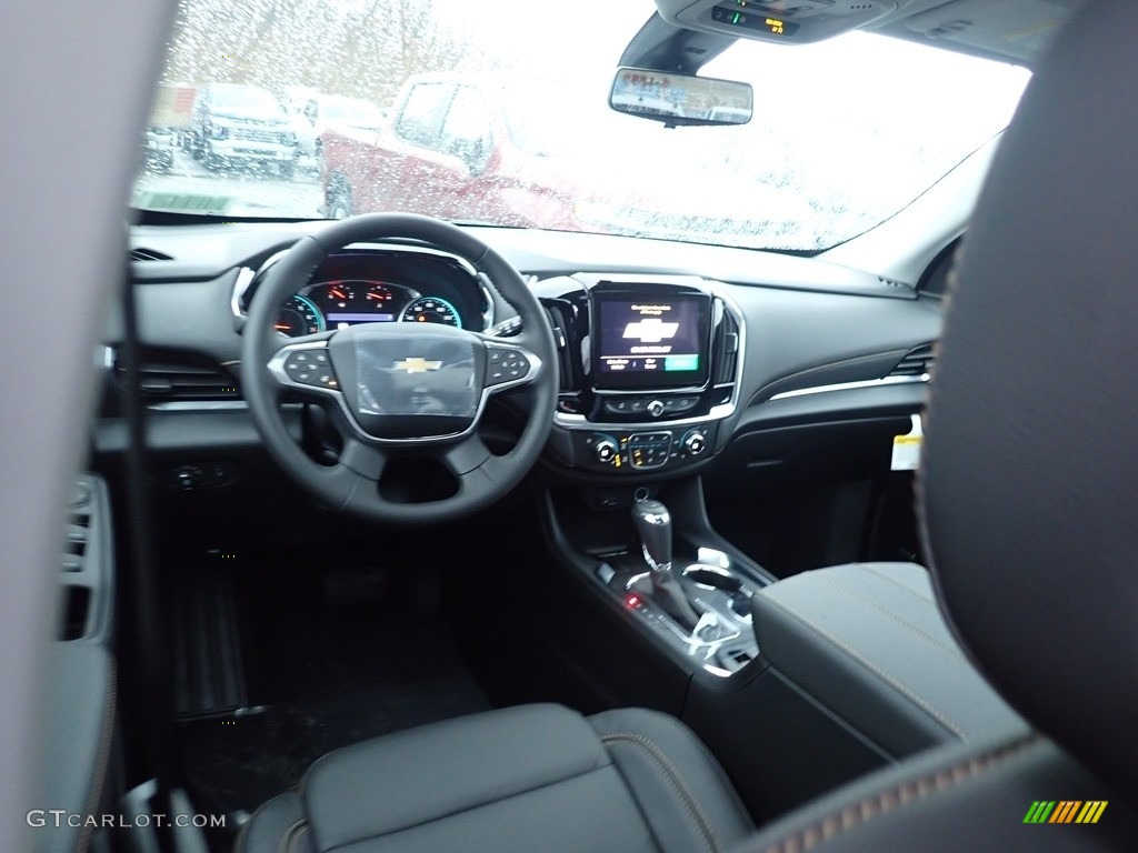 Jet Black Interior 2020 Chevrolet Traverse Premier AWD Photo #136273628