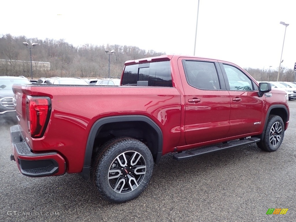 Red Quartz Tintcoat 2020 GMC Sierra 1500 AT4 Crew Cab 4WD Exterior Photo #136273640