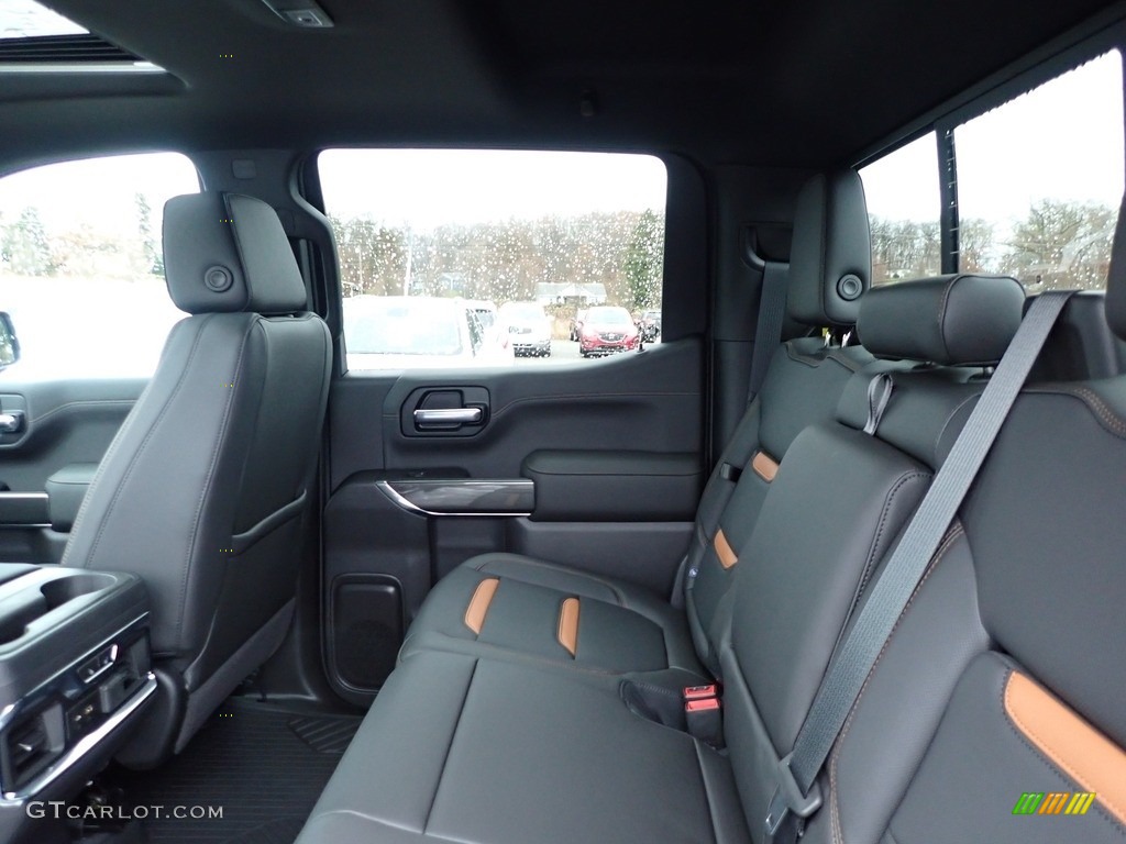 Jet Black Interior 2020 GMC Sierra 1500 AT4 Crew Cab 4WD Photo #136273913