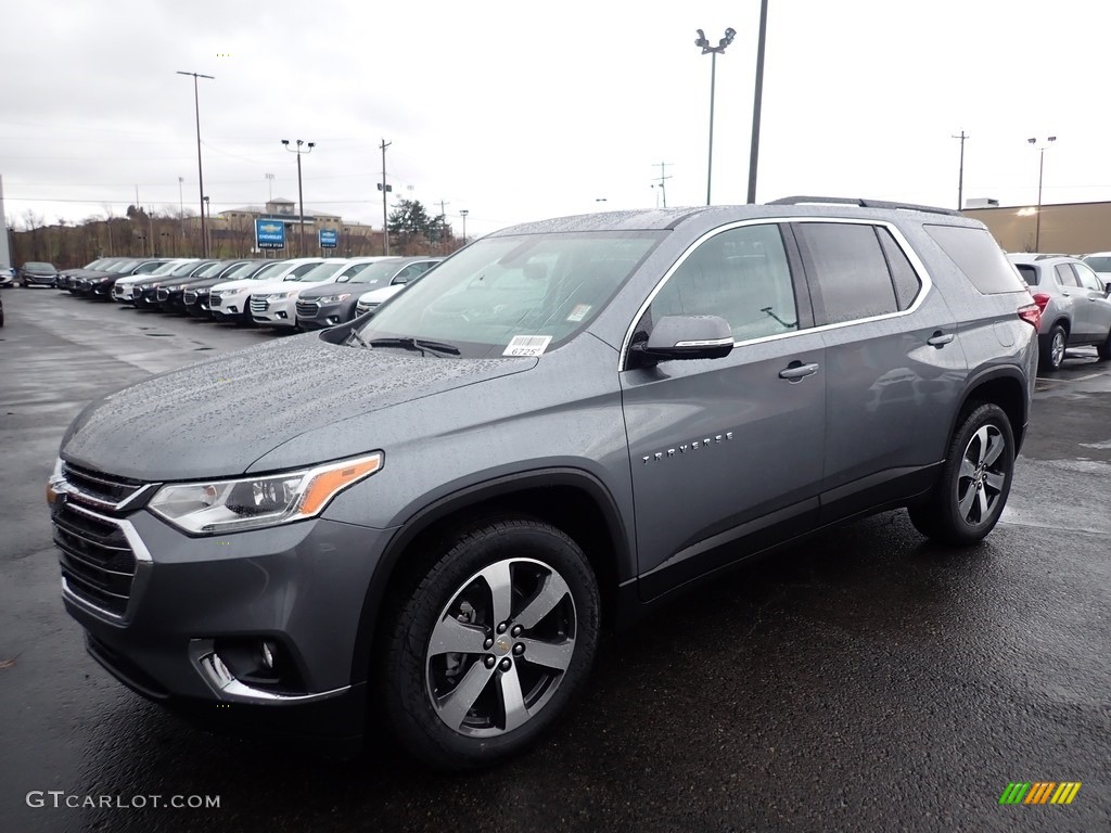 Satin Steel Metallic 2020 Chevrolet Traverse LT AWD Exterior Photo #136274369