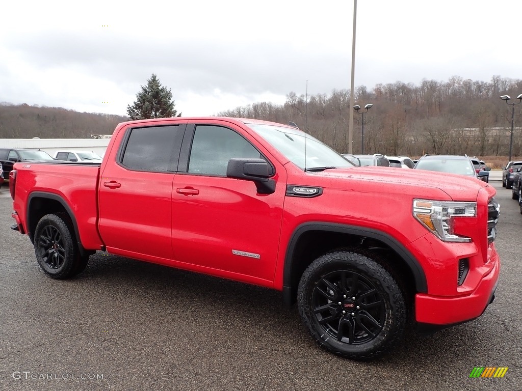 Cardinal Red 2020 GMC Sierra 1500 Elevation Crew Cab 4WD Exterior Photo #136274729