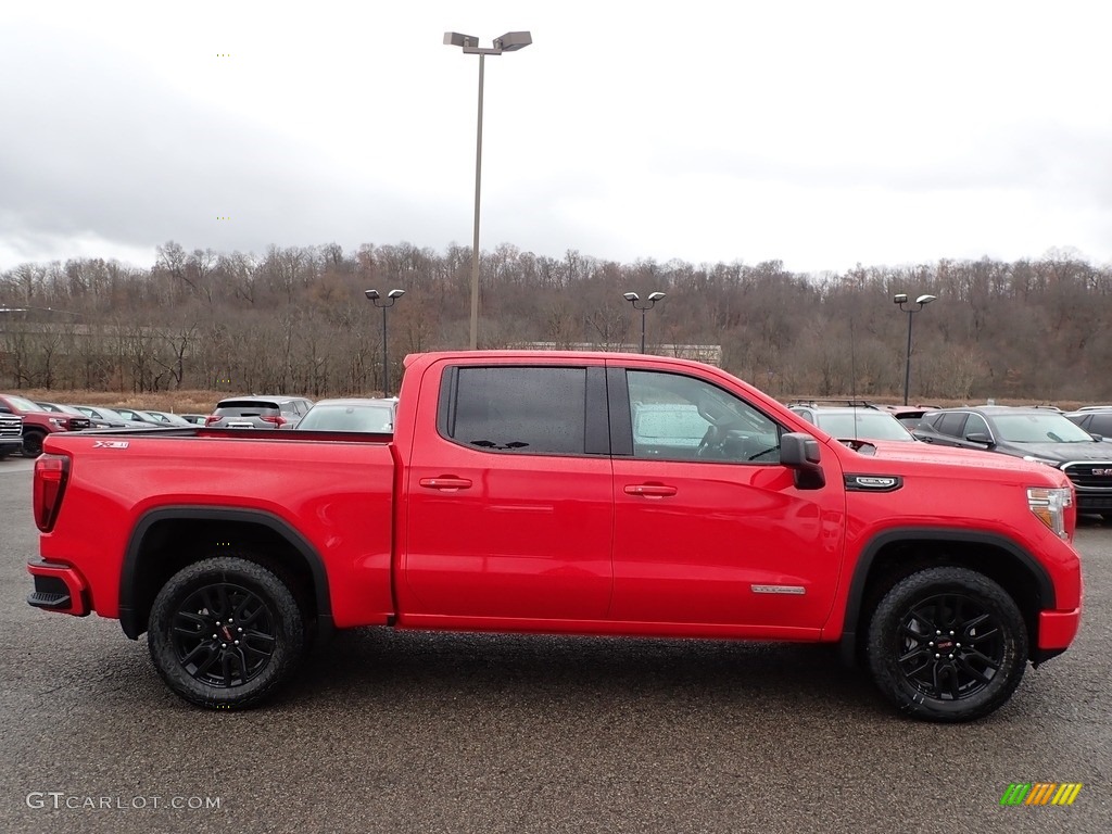 2020 Sierra 1500 Elevation Crew Cab 4WD - Cardinal Red / Jet Black photo #4