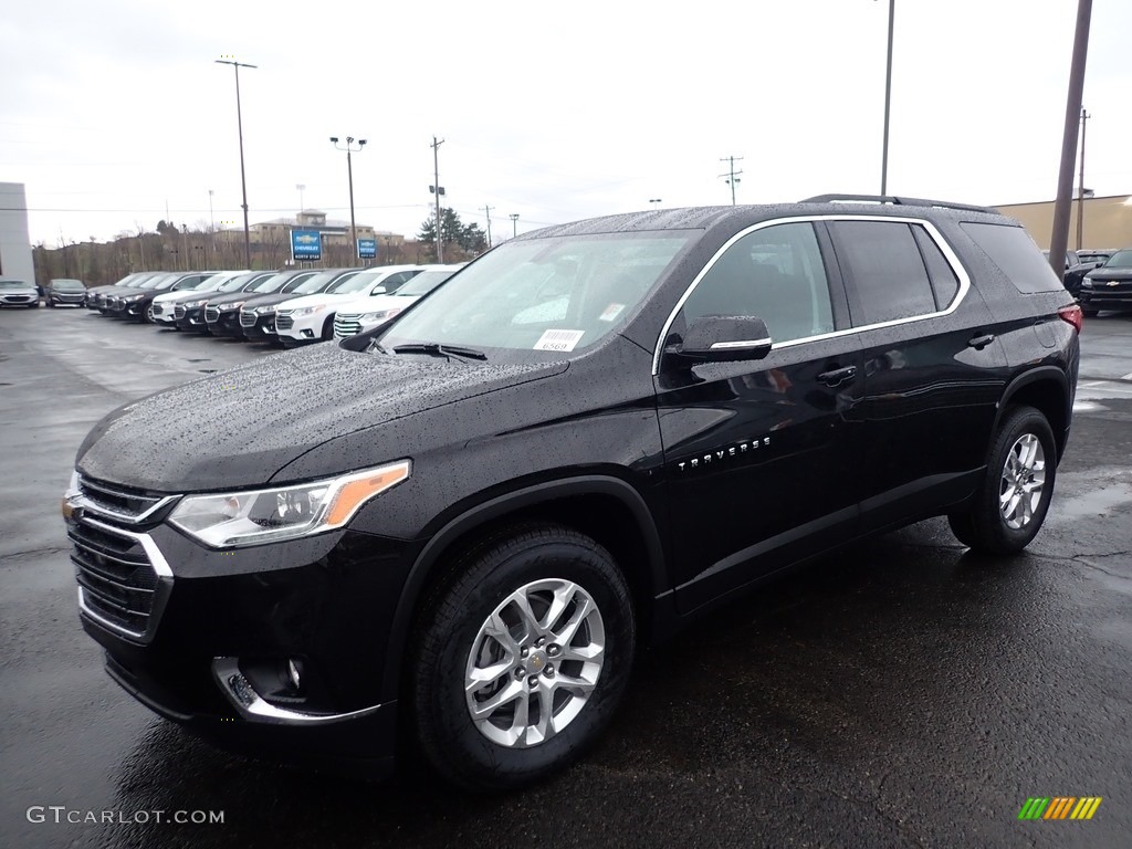 Mosaic Black Metallic 2020 Chevrolet Traverse LT AWD Exterior Photo #136274882