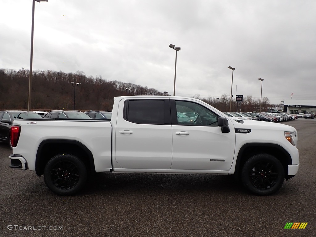 Summit White 2020 GMC Sierra 1500 Elevation Crew Cab 4WD Exterior Photo #136275302