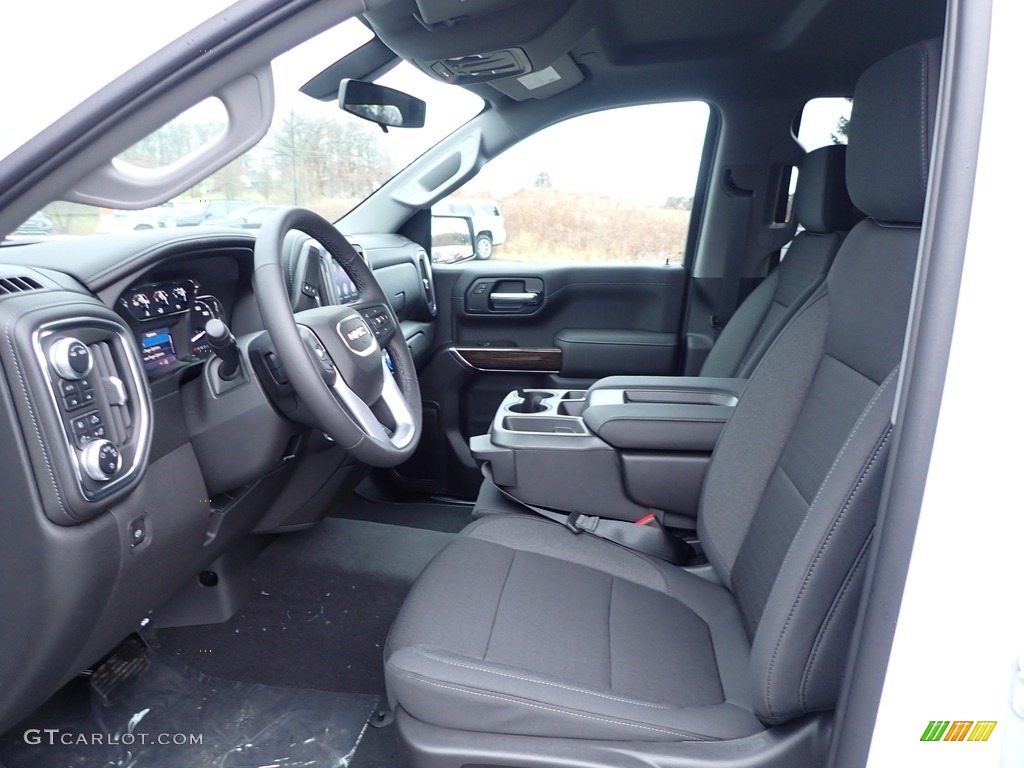 Jet Black Interior 2020 GMC Sierra 1500 Elevation Crew Cab 4WD Photo #136275539