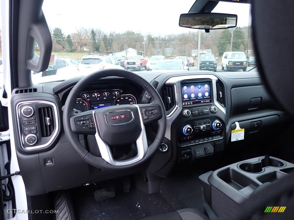 2020 GMC Sierra 1500 Elevation Crew Cab 4WD Jet Black Dashboard Photo #136275593