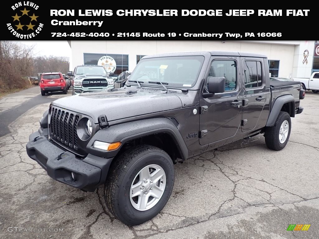2020 Gladiator Sport 4x4 - Granite Crystal Metallic / Black photo #1
