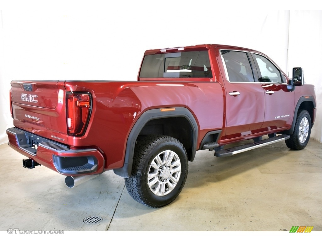 2020 Sierra 2500HD Denali Crew Cab 4WD - Red Quartz Tintcoat / Jet Black photo #2