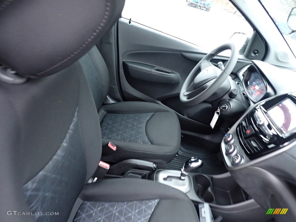 Jet Black Interior 2020 Chevrolet Spark LS Photo #136277276