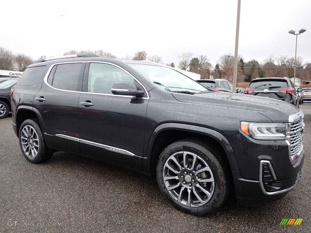 2020 Acadia Denali AWD - Carbon Black Metallic / Jet Black photo #3