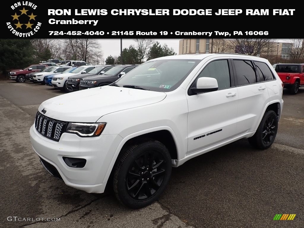 Bright White Jeep Grand Cherokee