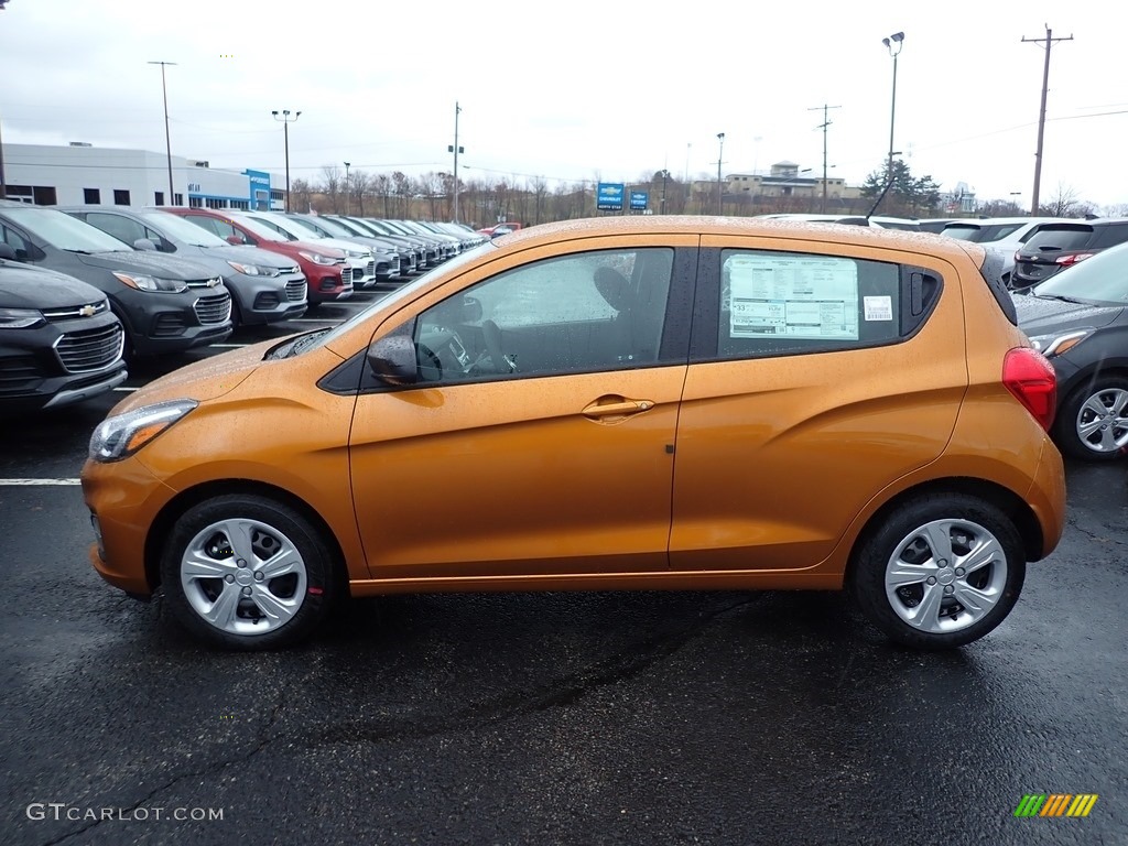Orange Burst Metallic 2020 Chevrolet Spark LS Exterior Photo #136277594