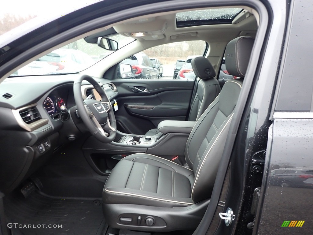 Jet Black Interior 2020 GMC Acadia Denali AWD Photo #136277636