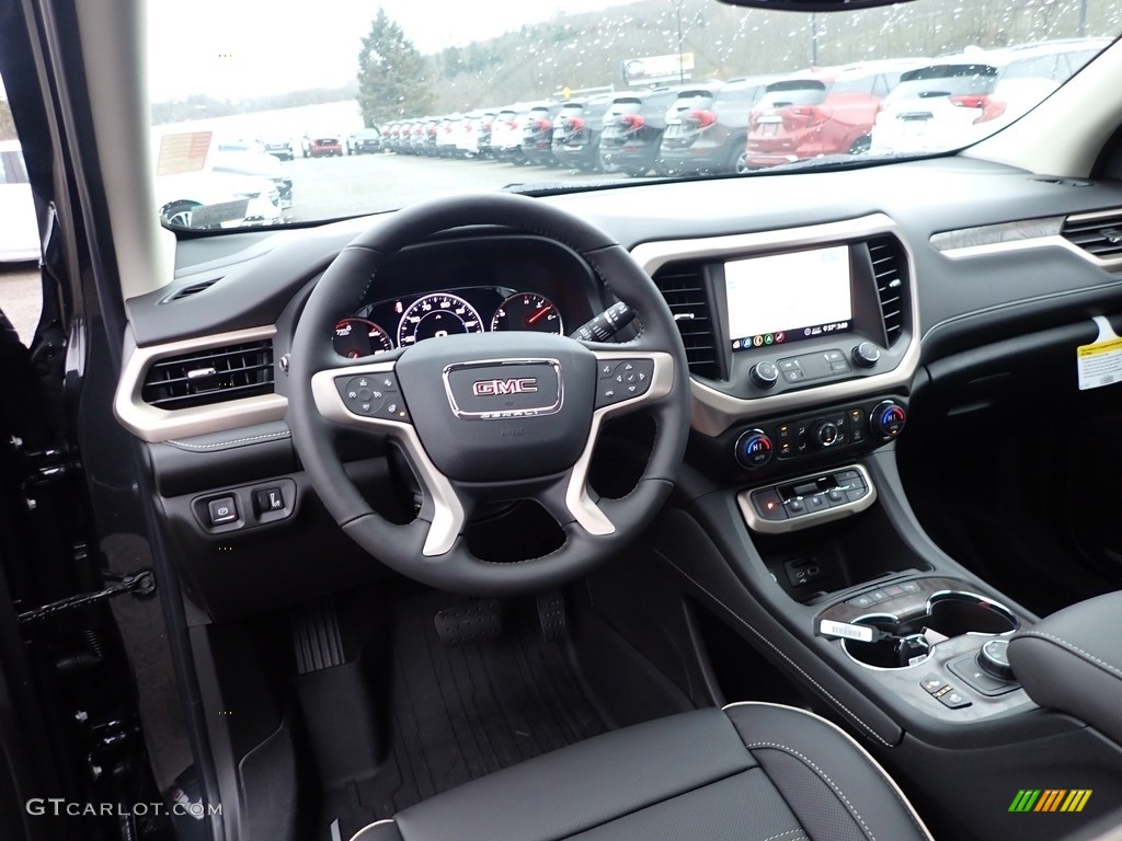 2020 GMC Acadia Denali AWD Jet Black Dashboard Photo #136277687