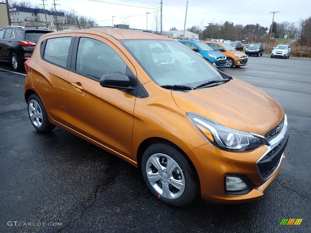 Orange Burst Metallic 2020 Chevrolet Spark LS Exterior Photo #136277744