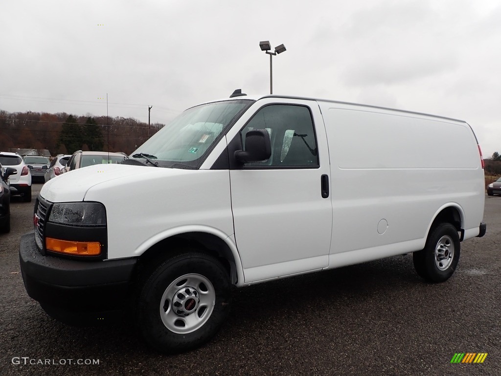 Summit White 2020 GMC Savana Van 2500 Cargo Exterior Photo #136277810