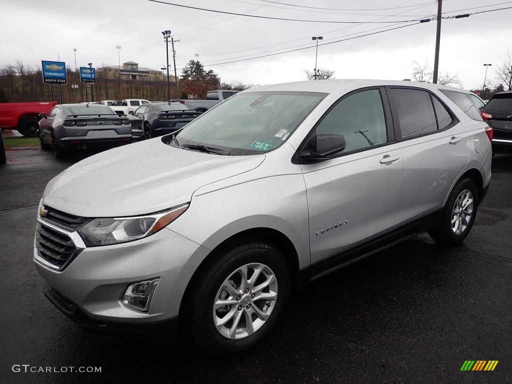 Silver Ice Metallic 2020 Chevrolet Equinox LS AWD Exterior Photo #136278110