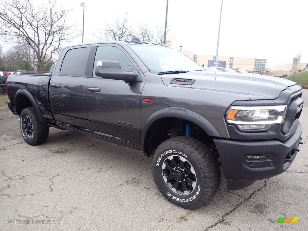 Granite Crystal Metallic 2019 Ram 2500 Power Wagon Crew Cab 4x4 Exterior Photo #136278128