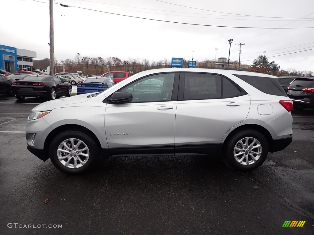 Silver Ice Metallic 2020 Chevrolet Equinox LS AWD Exterior Photo #136278137