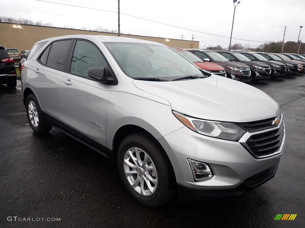 Silver Ice Metallic 2020 Chevrolet Equinox LS AWD Exterior Photo #136278275