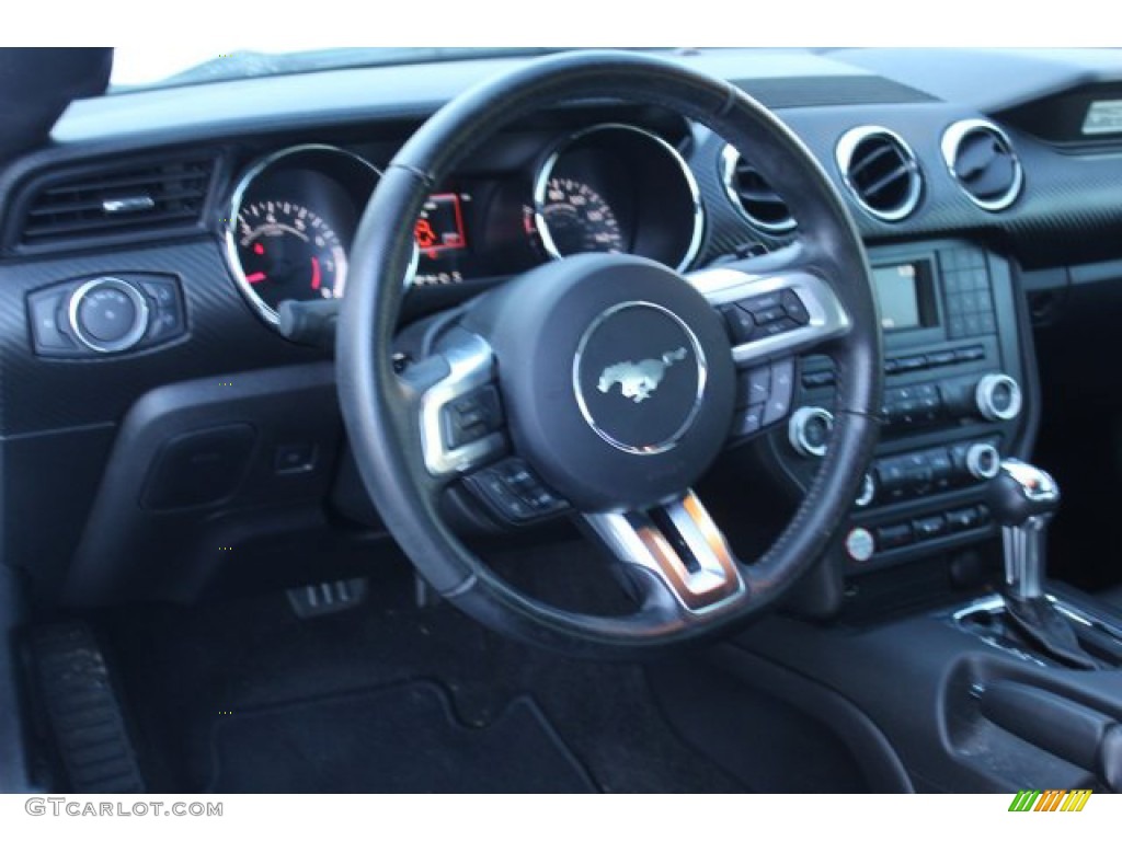 2015 Mustang V6 Coupe - Oxford White / Ebony photo #14