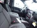 Jet Black Front Seat Photo for 2020 Chevrolet Silverado 1500 #136278875