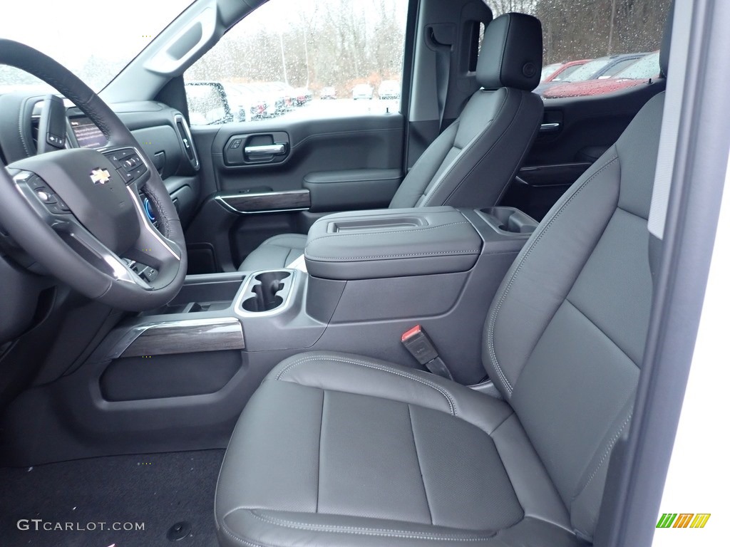 Jet Black Interior 2020 Chevrolet Silverado 1500 LTZ Crew Cab 4x4 Photo #136278998