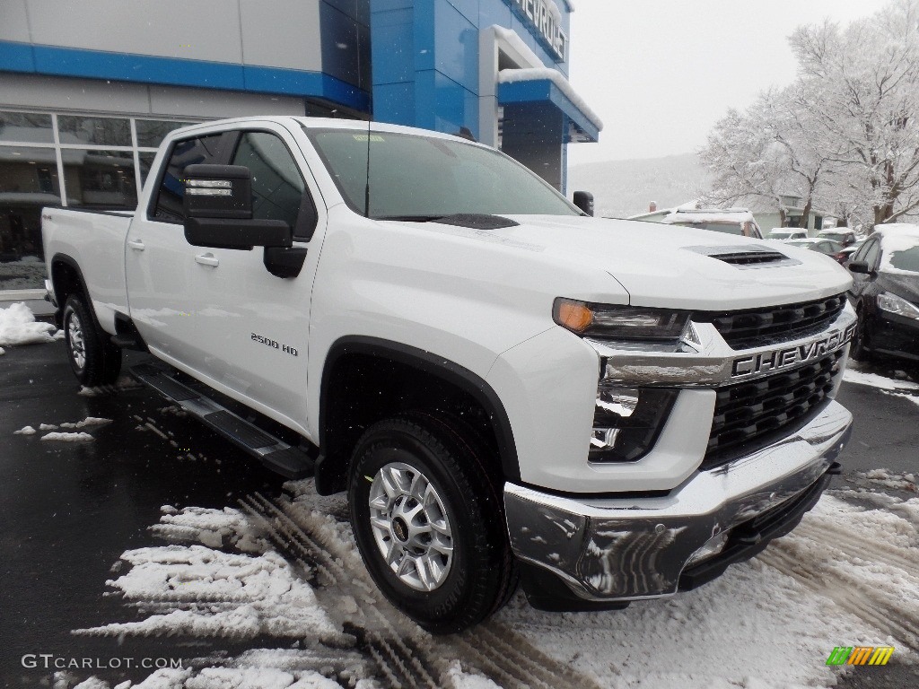 2020 Silverado 2500HD LT Crew Cab 4x4 - Summit White / Jet Black photo #1