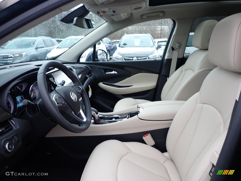 Light Neutral Interior 2020 Buick Envision Essence AWD Photo #136280156