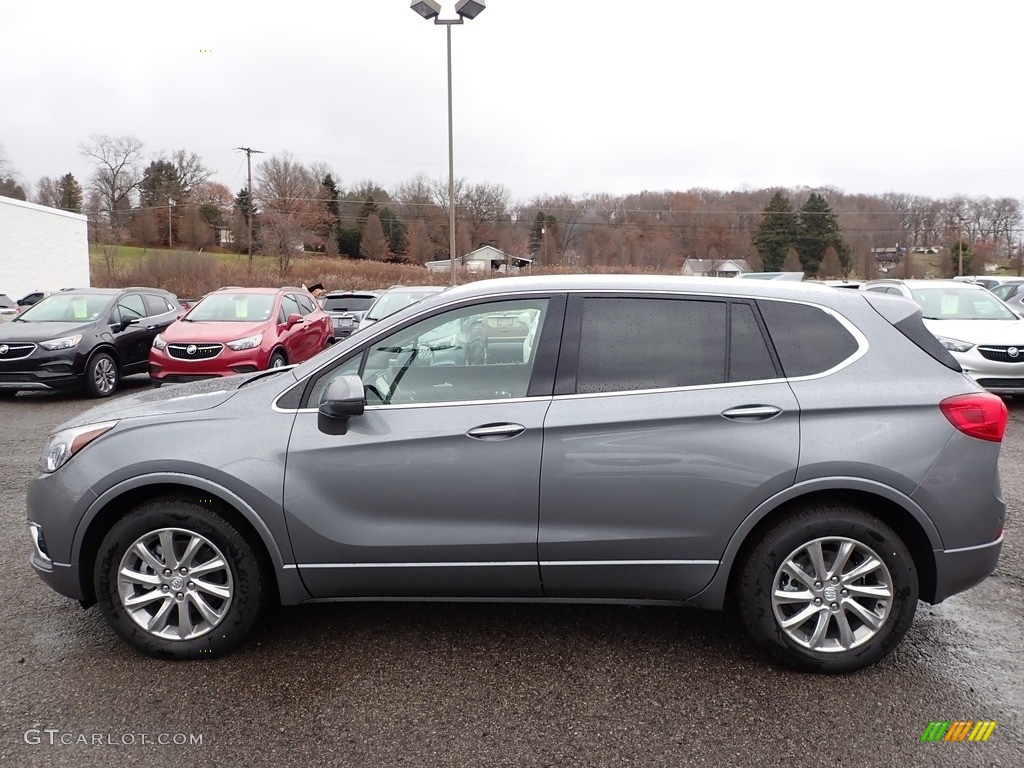 Satin Steel Metallic 2020 Buick Envision Essence AWD Exterior Photo #136280537