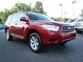 2008 Salsa Red Pearl Toyota Highlander 4WD  photo #1