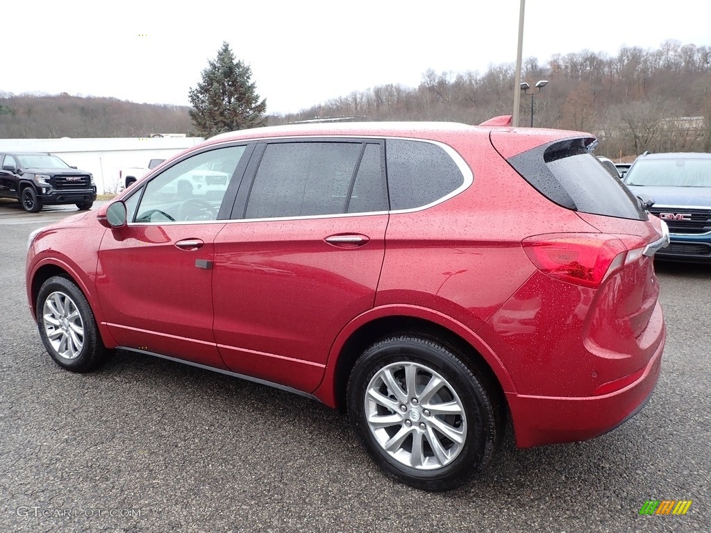 Chili Red Metallic 2020 Buick Envision Essence AWD Exterior Photo #136281083