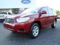 2008 Salsa Red Pearl Toyota Highlander 4WD  photo #6