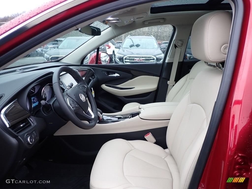 Light Neutral Interior 2020 Buick Envision Essence AWD Photo #136281224