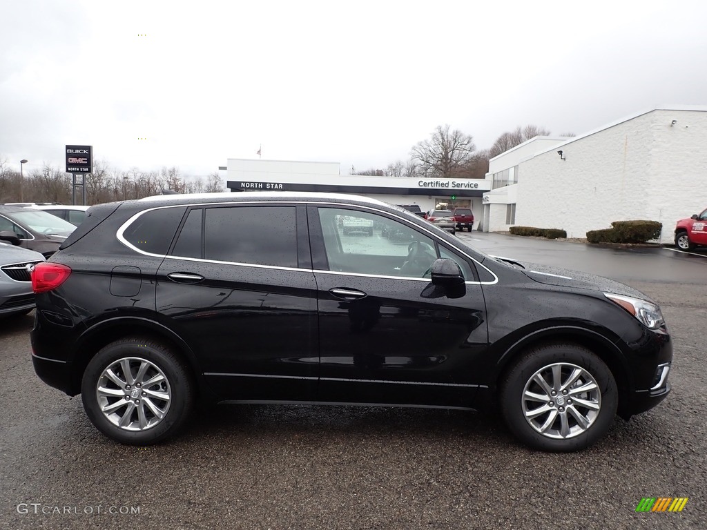 Ebony Twilight Metallic 2020 Buick Envision Essence AWD Exterior Photo #136281545