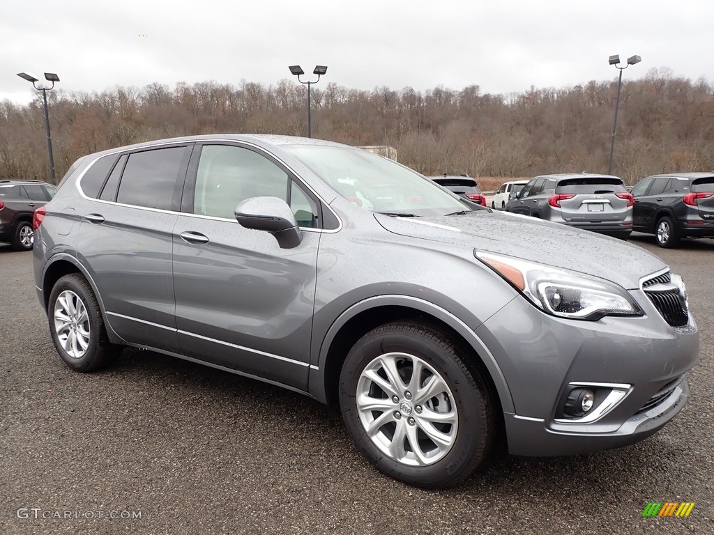 Satin Steel Metallic 2020 Buick Envision Preferred AWD Exterior Photo #136282097