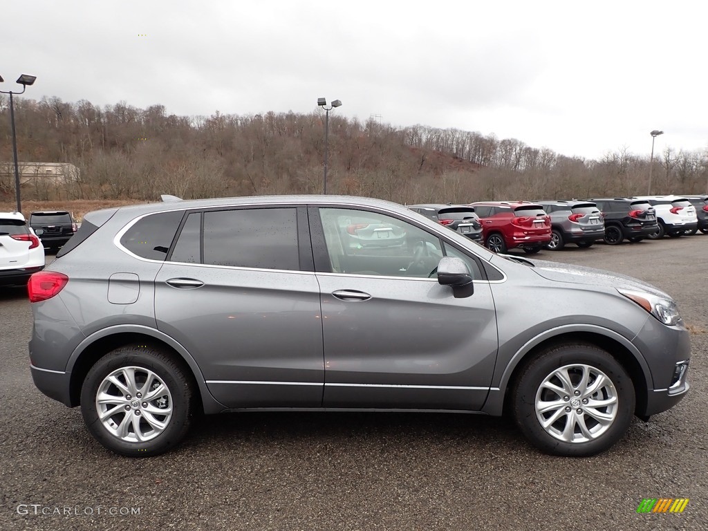 Satin Steel Metallic 2020 Buick Envision Preferred AWD Exterior Photo #136282130