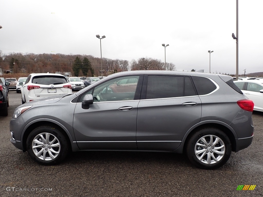 Satin Steel Metallic 2020 Buick Envision Preferred AWD Exterior Photo #136282309