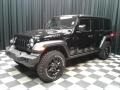 2020 Black Jeep Wrangler Unlimited Willys 4x4  photo #2