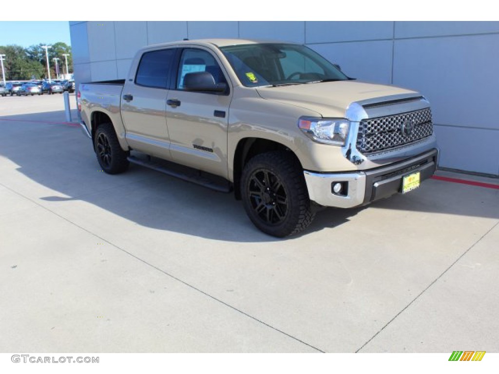 2020 Tundra TSS Off Road CrewMax 4x4 - Quicksand / Graphite photo #2