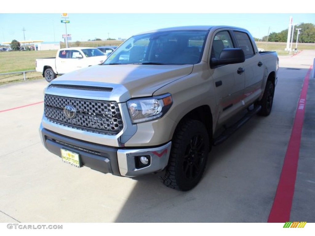 2020 Tundra TSS Off Road CrewMax 4x4 - Quicksand / Graphite photo #4