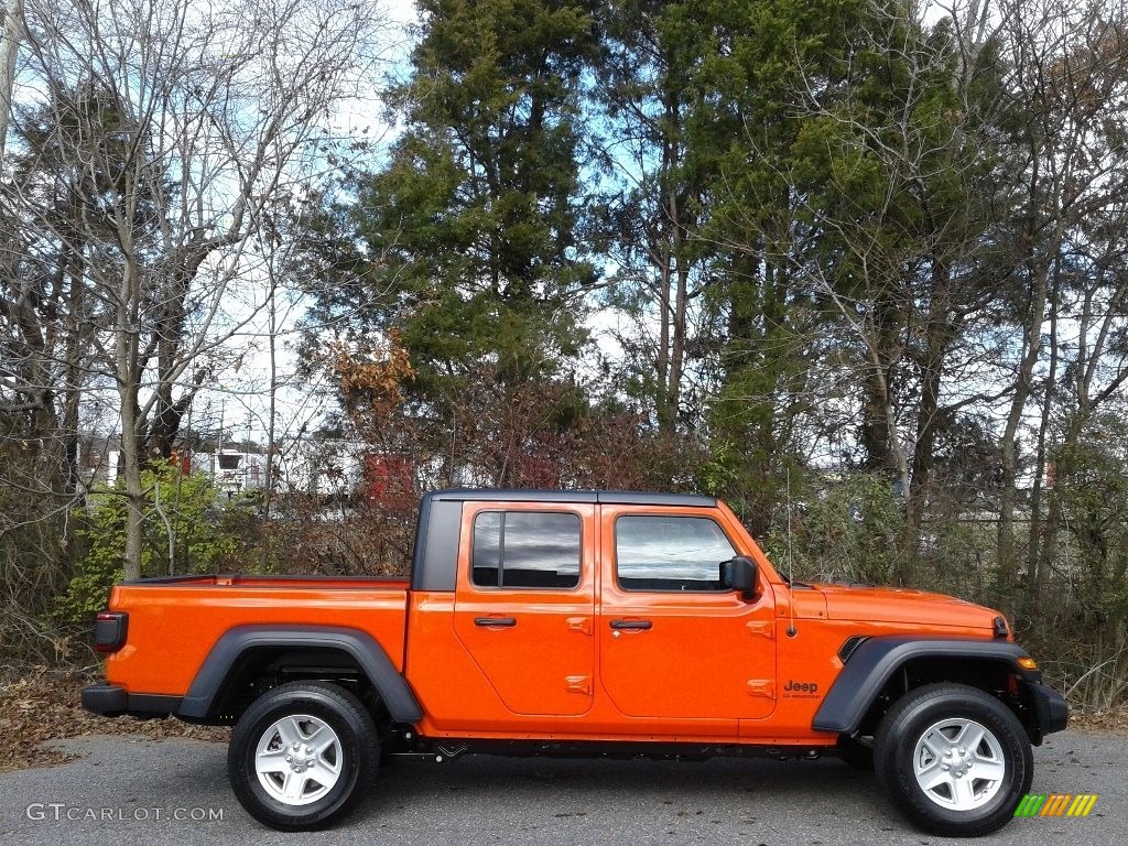 Punk'n Metallic 2020 Jeep Gladiator Sport 4x4 Exterior Photo #136283459