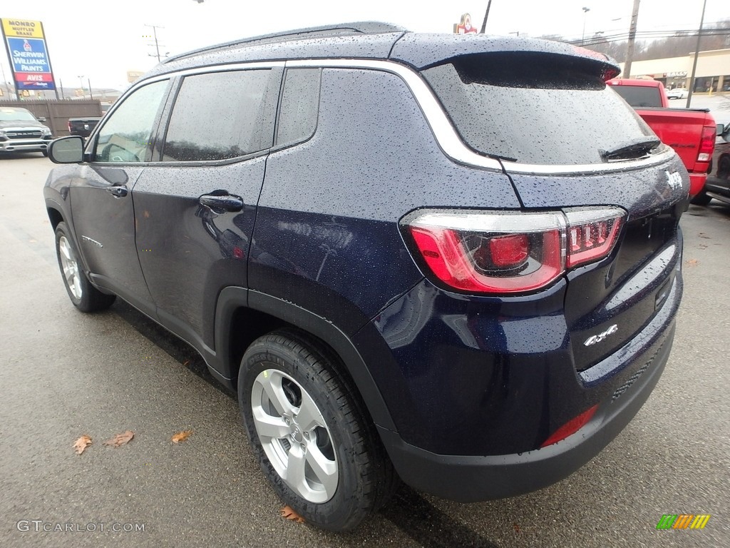 2020 Compass Latitude 4x4 - Jazz Blue Pearl / Black photo #3