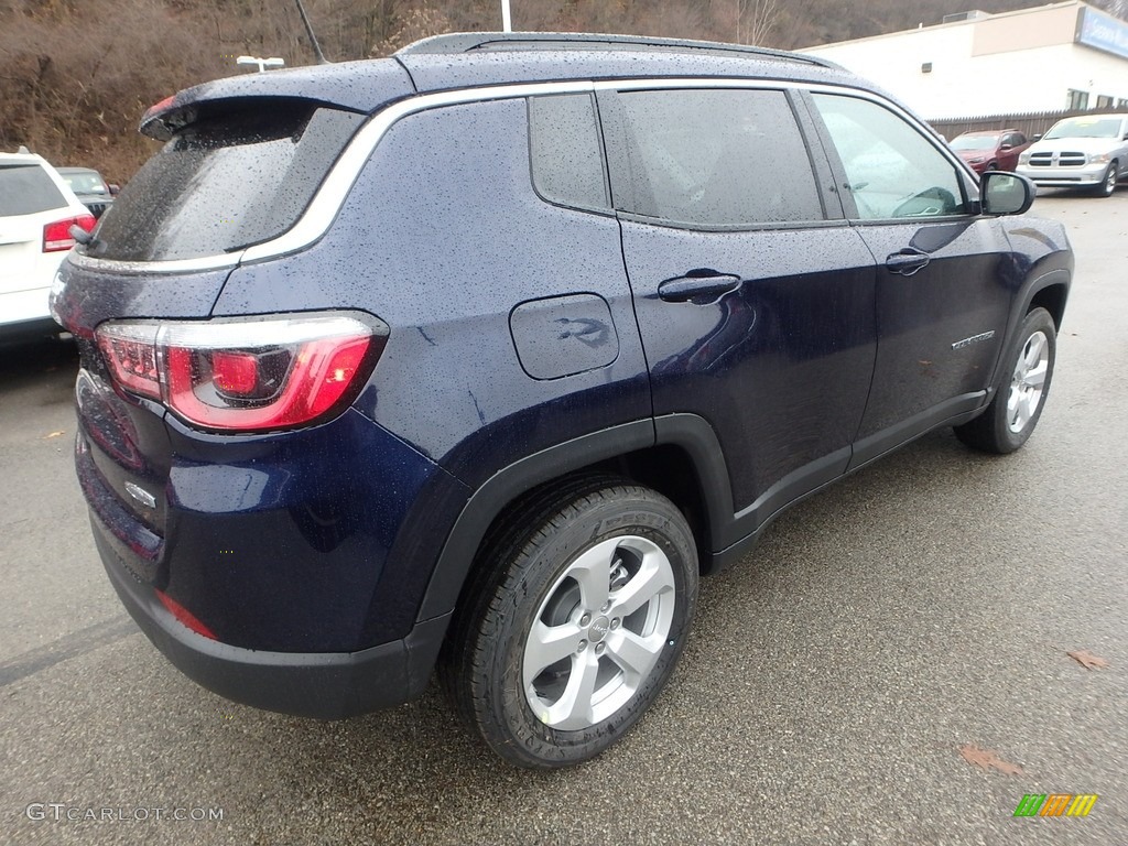 2020 Compass Latitude 4x4 - Jazz Blue Pearl / Black photo #6